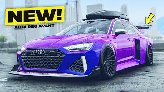 Need for Speed Unbound - NEW Audi RS6 CUSTOMIZATION!