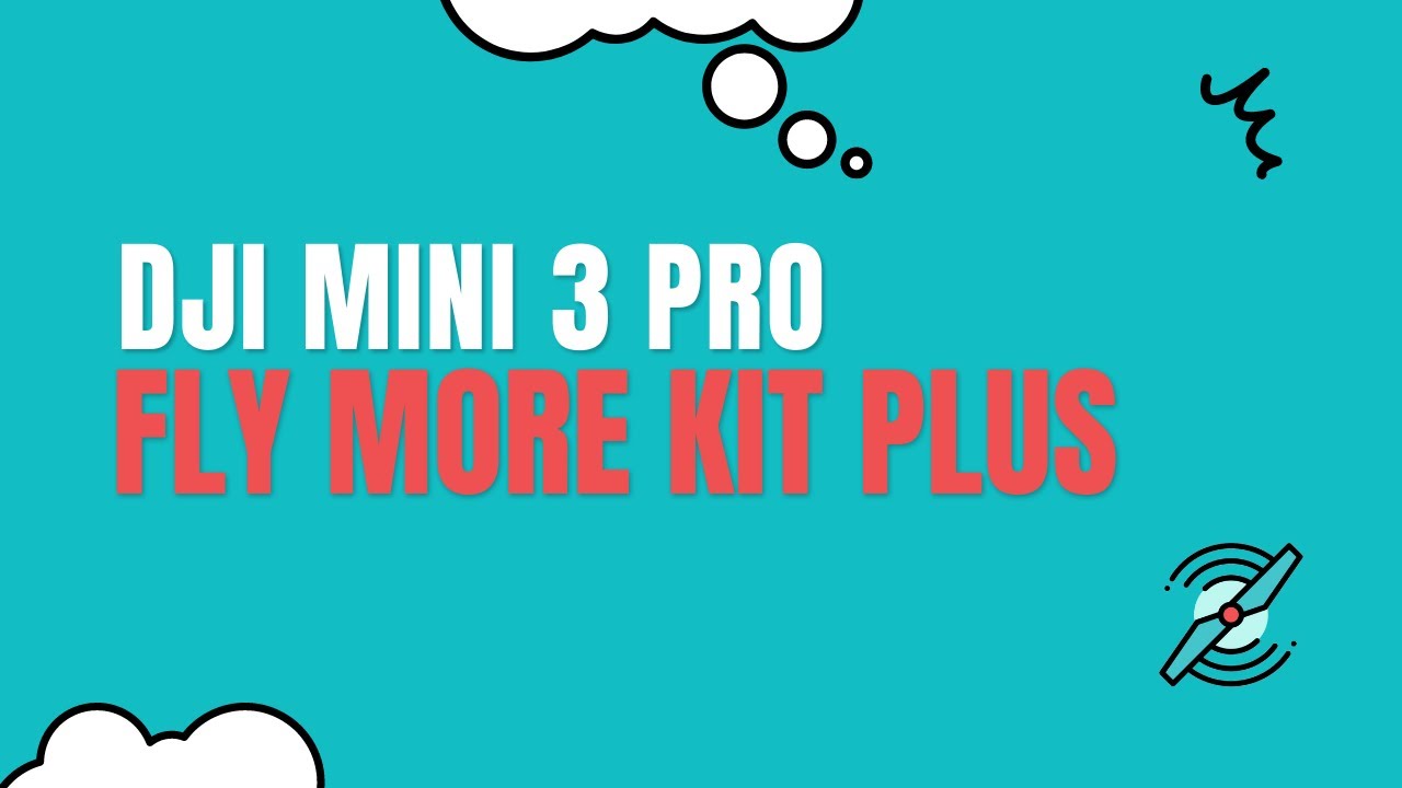 DJI mini 3 pro fly more kit plus - YouTube