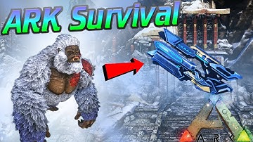 THE MEGAPITHECUS OUR FIRST BOSS BATTLE!!! - ARK Survival Evolved Ep 14