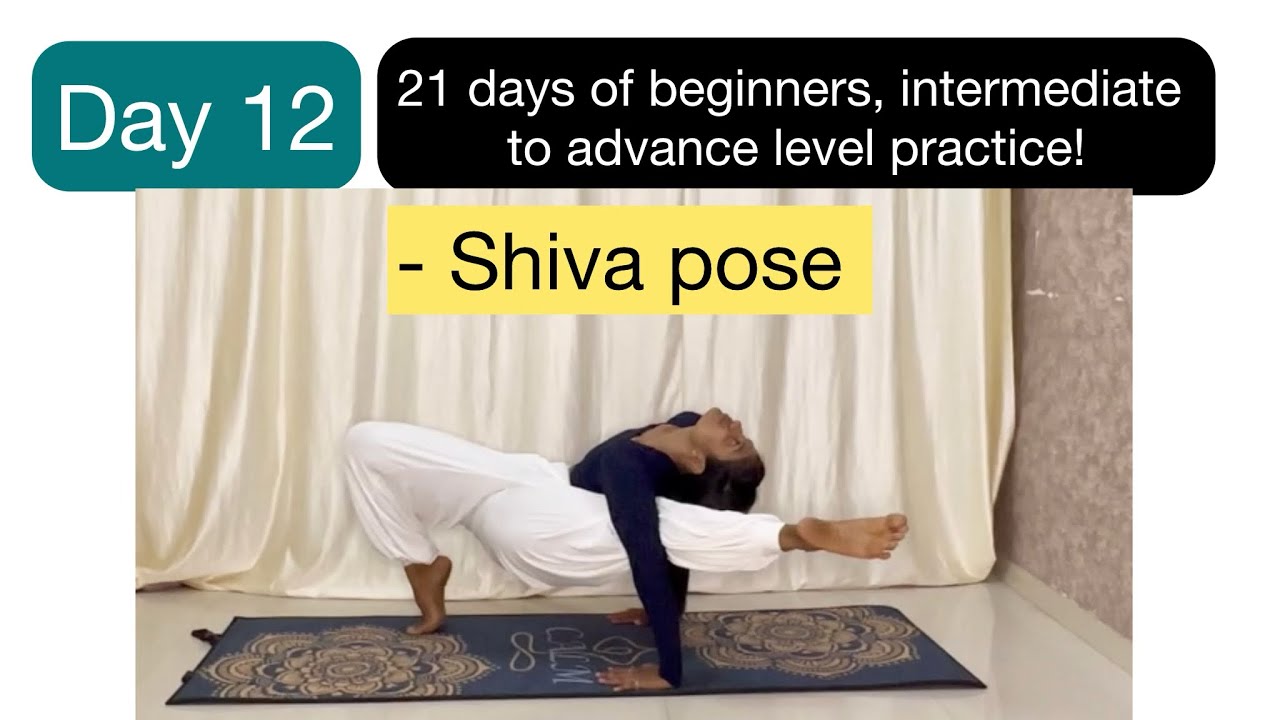 Shiva Squat: Start in Standing Split, head reaches toward floor with one  leg planted, the other leg up to the sky. Inhale to lengthen leg, exhale  to... | By Whatever, Jerel.Facebook