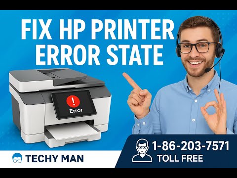 How to Fix HP Printer in Error State | Easy Step-by-Step Guide
