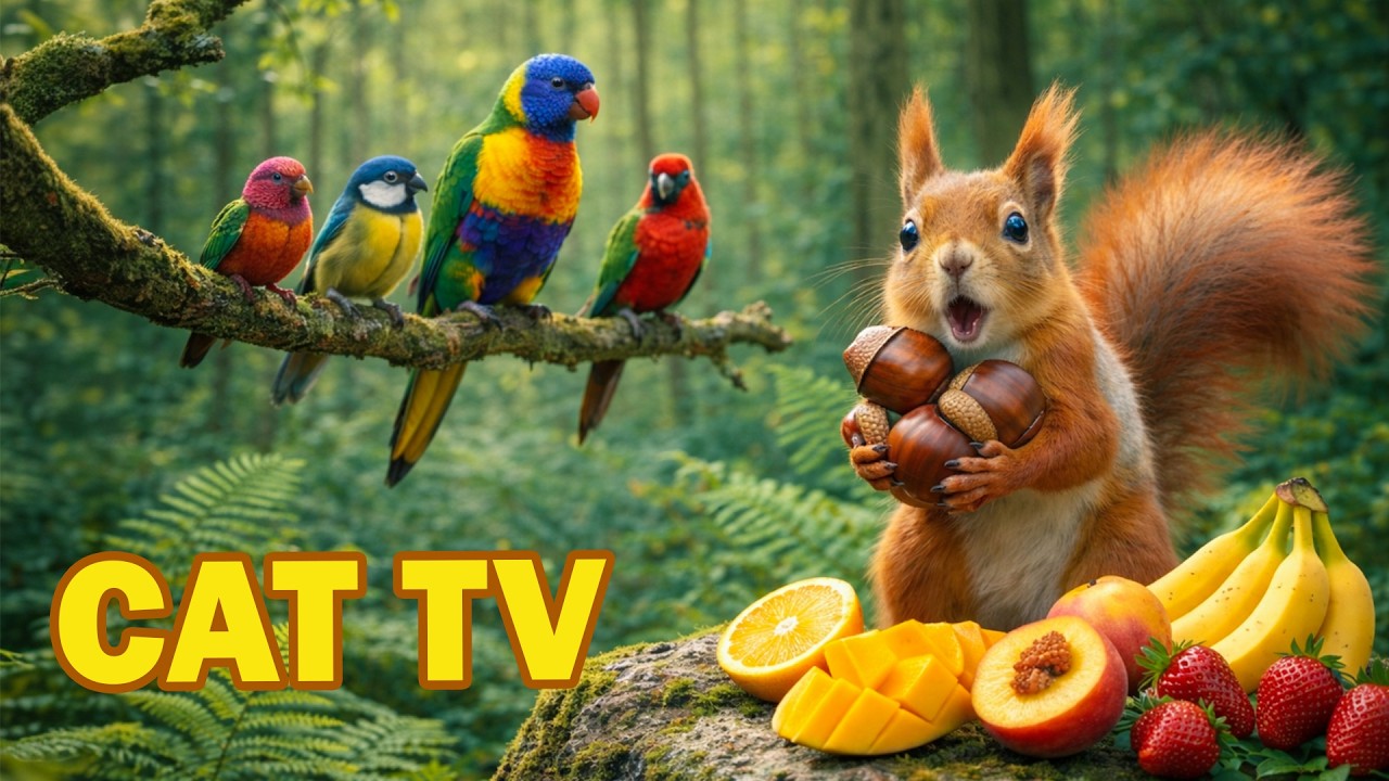 🔥 This Bird Video Hooks Pets in Seconds 🐦😺🐶 | Ultimate Pet TV 4K HDR