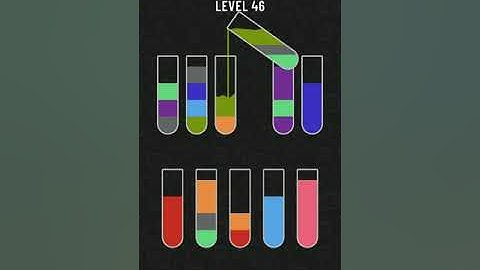 Water Sort Puzzle Level 46 | Level 46