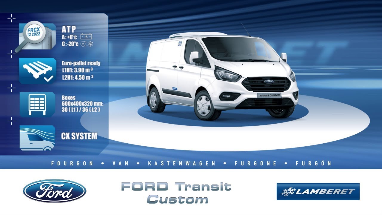 FORD Transit Custom refrigerated van 