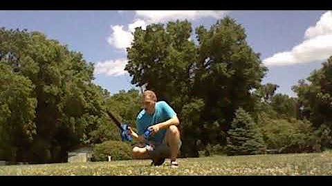 Kobalt 24 volt blower talking video