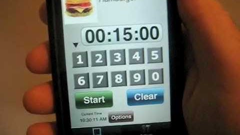 Tilt + Shake Timer for the IPhone and iPod Touch