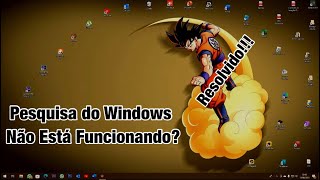 Pesquisa do Windows 10 e Windows 11 não Funciona ? (Resolvido)