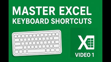 Master Excel Keyboard Shortcuts | Speed Up Your Workflow (Video 1)
