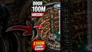 UntitledTiny Hidden Door Leads to a $100M Underground Mansion | Luxury Rebuilt #shorts