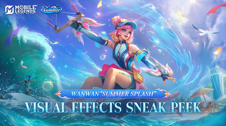 New Summer Skin | Wanwan "Summer Splash" | Mobile Legends: Bang Bang