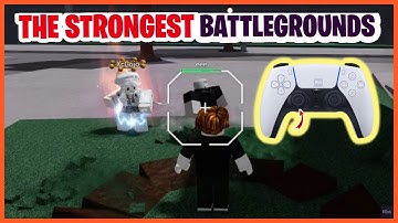 ROBLOX THE STRONGEST BATTLEGROUNDS PS5/PS4 Controls Guide | How to Play Roblox in PS5 Tutorial