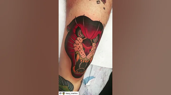 Beautiful Tattoo By Artist  #tracy martino #shorts