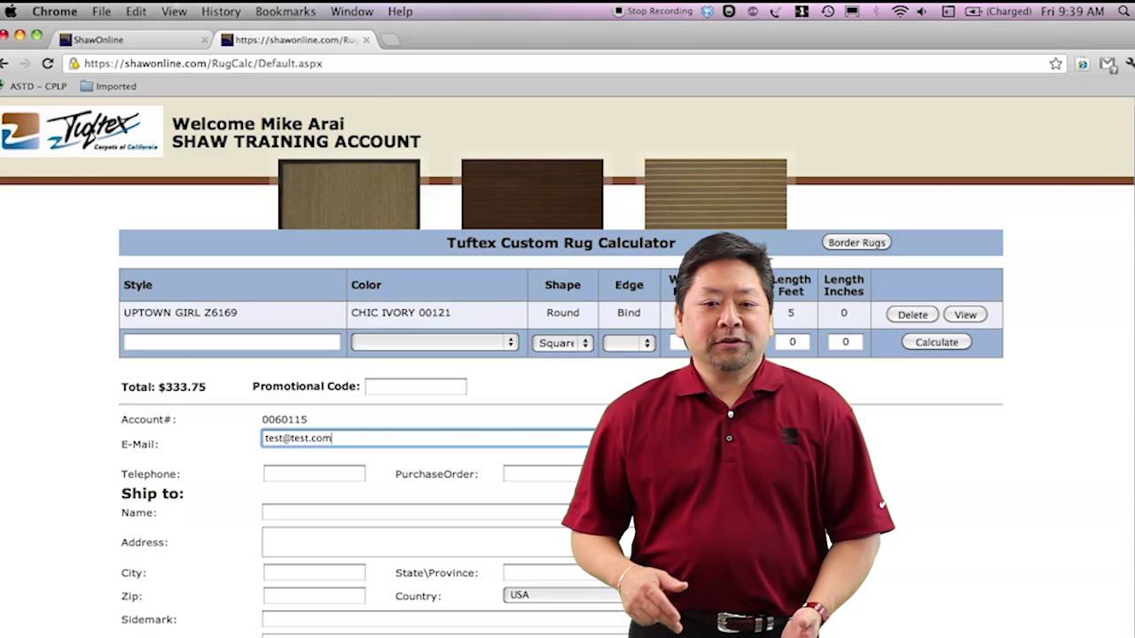 Tuftex Custom Rug Calculator You Tuftex Custom Rug Calculator You