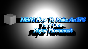 NEW! Bender FPS tutorial - part one