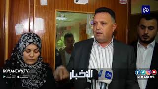 الصحفيون يتضامنون مع زميل أصيب أثناء عمله في تغطية مسيرات غزة - (16-4-2018)