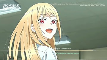 LOADING SCREEN MLBB × MARIN KITAGAWA  |  FULL HD  |  No Password☑️