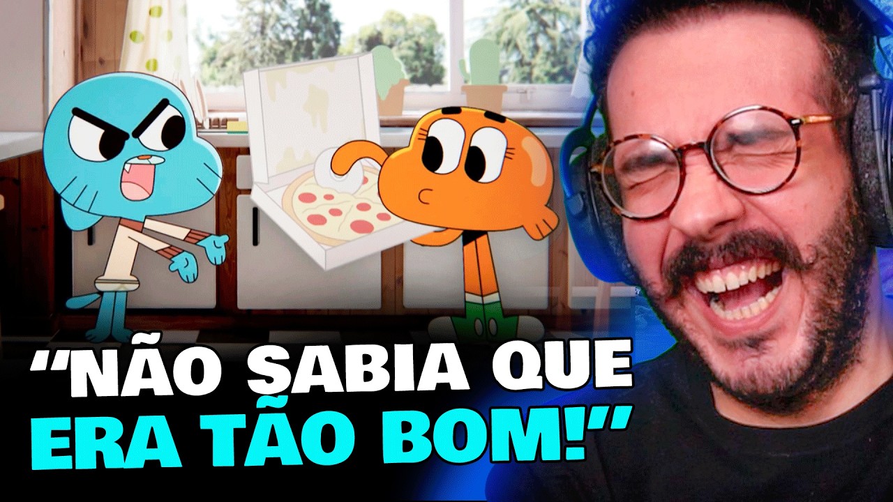 O INCRÍVEL MUNDO DE GUMBALL PELA PRIMEIRA VEZ! | T1- E1 AO E4