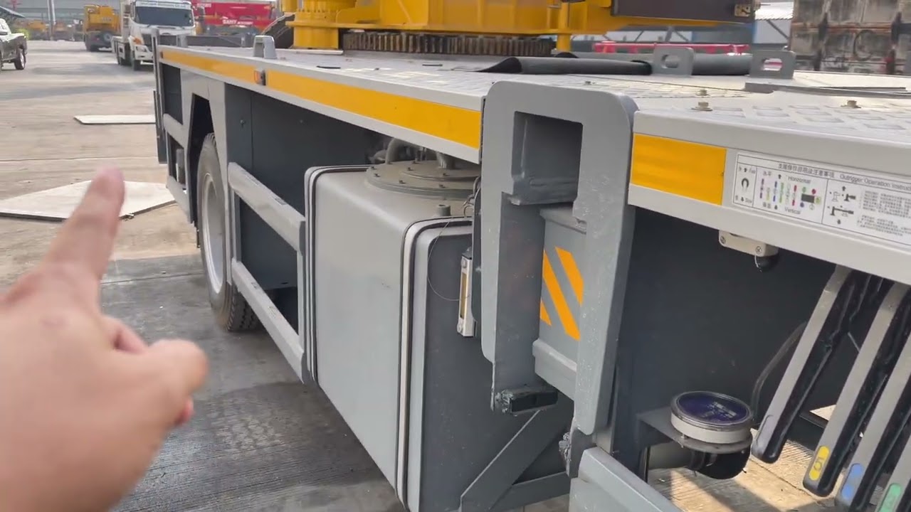 รถเครน 12 ตัน SANY STC120T4 ใช้งานยังไง EP.01 #รถเครน #sany