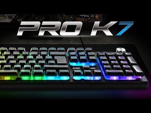 Clavier Gamer PRO-K8 : Rétro-éclairage LED RGB ultra-design