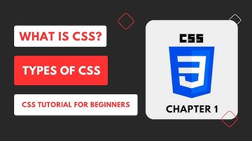 What is CSS? | Types of CSS | CSS Tutorial for Beginners