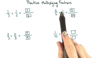 Practice multiplying fractions - Intro Algebra Review