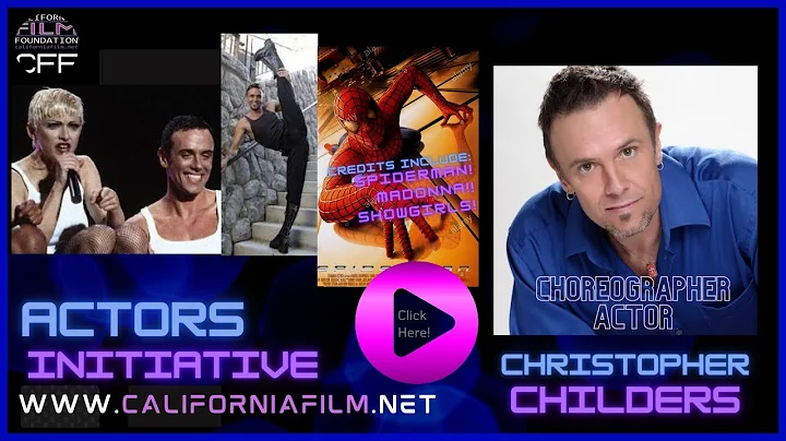Choreographer, Actor Christopher Childers