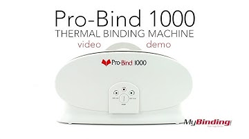 Pro-Bind 1000 Professional Thermal Binding Machine - PB-1000