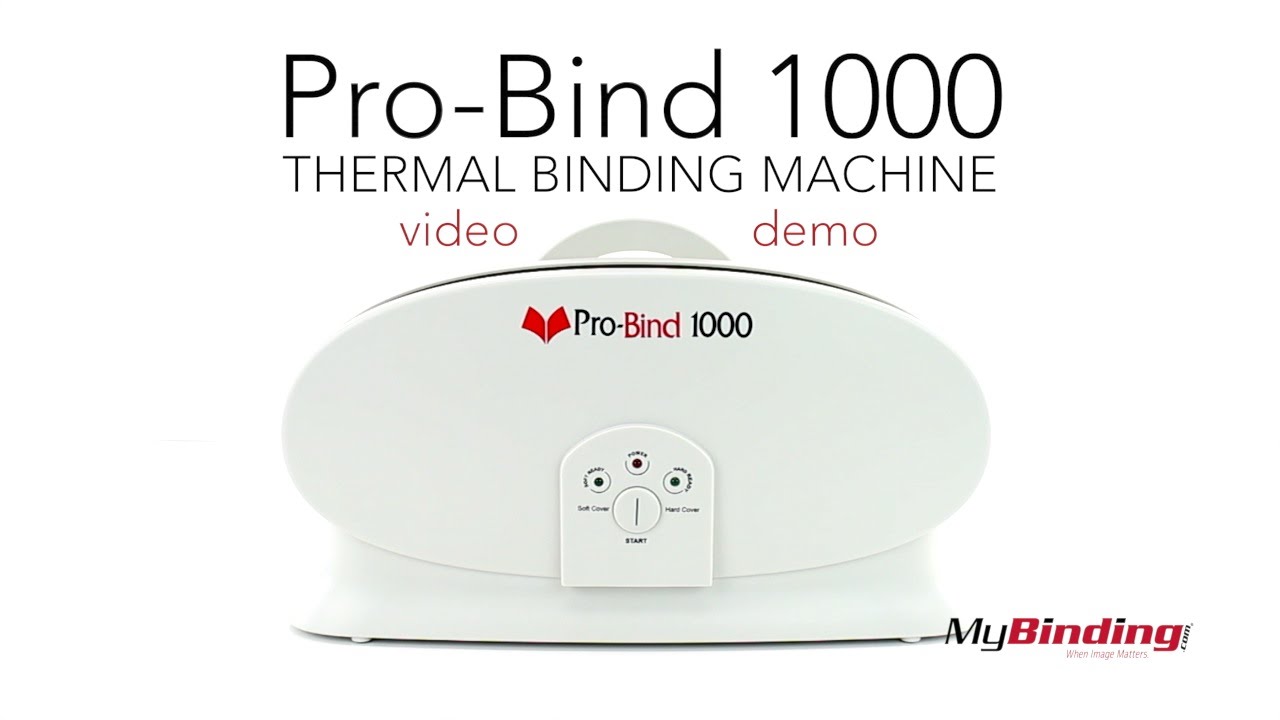 Thermal Binding Machine - Pro-Bind 1000 - Thermal Binding Outlet