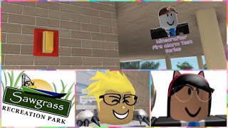 Roblox Fire Alarm Test | Sawgrass Middle School