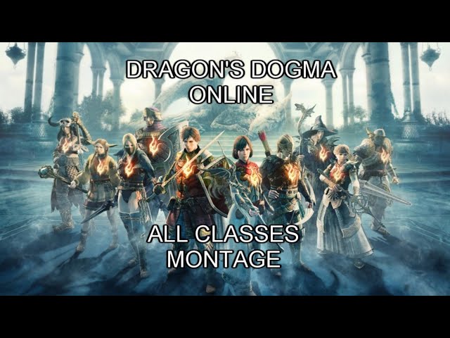 Dragons Dogma Online - All vocations/Classes in action 