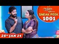 Anbe Vaa Serial | EP 1001 Sneak Peek | 26thJan 2024 | Virat | Shree Gopika | Saregama TV Shows Tamil