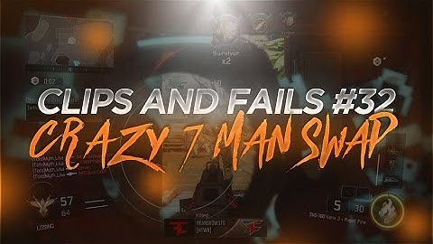 Myth Lisa - Clips & Fails #32 Crazy 7 man swap! (BO3)