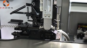 fully automatic wire cutting stripping crimping inserting housing machine