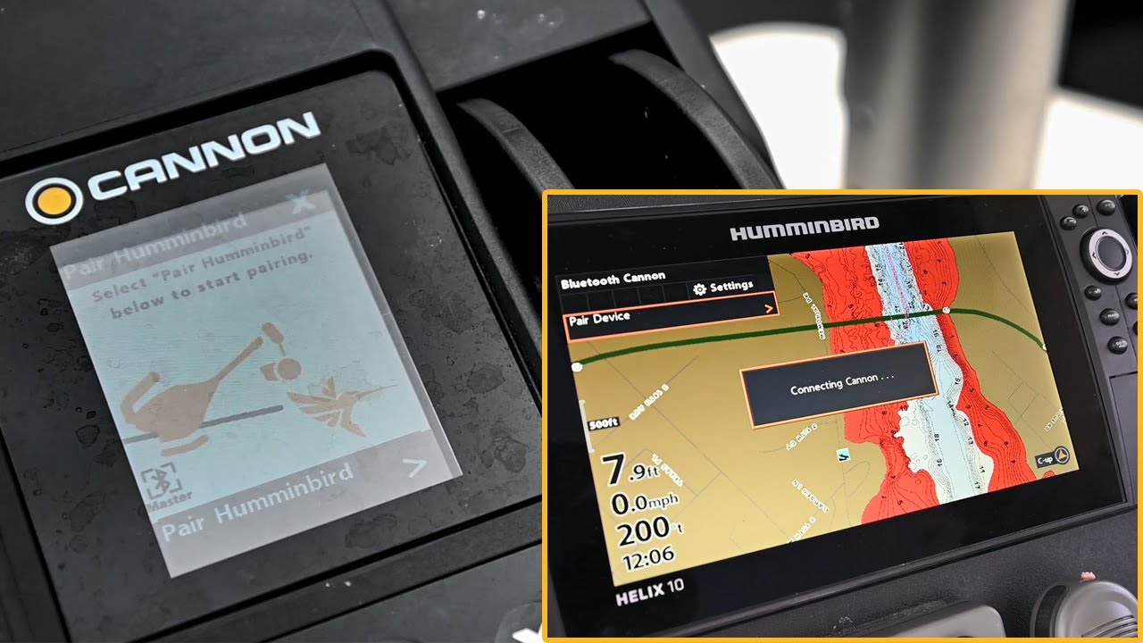 How to Pair Optimum Downrigger to Humminbird HELIX Fish Finder YouTube