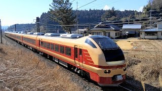 〔4K UHD/sp〕JR東日本・宇都宮線：矢板～野崎駅間、E653系K70編成7B/団臨回送、走行シーン。《回9589M》