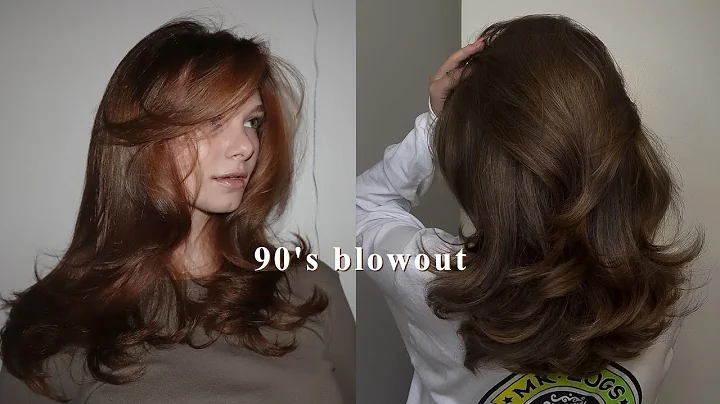 HOW TO DO THE PERFECT 90'S BLOWOUT LIKE A PRO