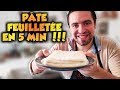 Ma recette de pte feuillete express en 5 minutes  facile et rapide 