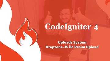 CodeIgniter 4 | Dropzone.JS ile Resim Yükleme Sistemi