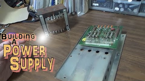 Building A Power Supply For The Lost World Pinball Machine - They Scrapped It