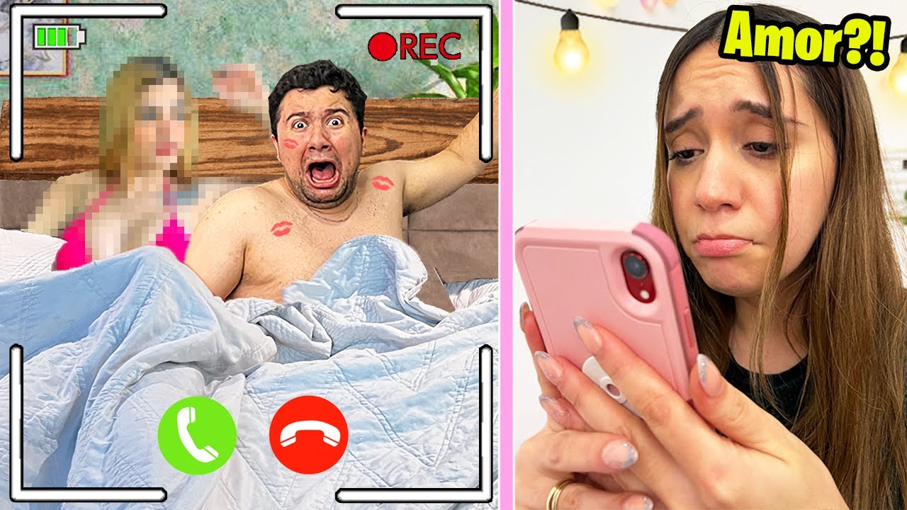 Le fui INFIEL a mi NOVIA con otra mujer y me descubrió...😰 - BROMA