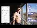 FULL DAY OF EATING ON A CUT, 2100 CALORIES / 9 WEEKS OUT