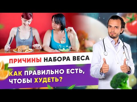 Ем мало, но не худею. Причины набора веса. Как есть, чтобы худеть.| Диетолог Андрей Никифоров 12+