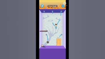 rescue cut rope puzzle stage prison break| rescue cut rope puzzle game for android and iOS #shorts