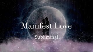 Manifest Love Subliminal  ✨ For Soulmate | Twin Flame | Specific Person ⛈⛈ with Rain Sounds  ⛈