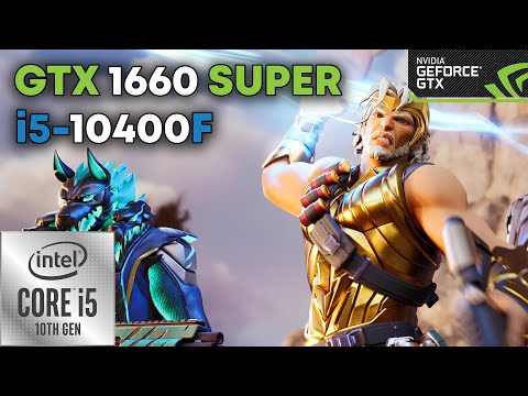 最高!ガレリア i5-11400/GTX1660SUPER/Fortnite Fortnite Chapter 6 - i5 11400 + GTX 1660 Super - YouTube