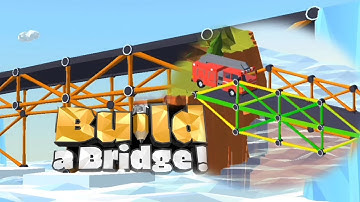 BUILD A BRIDGE! - (on / offline) #gaming #gameplay #games #building #bridge #build #offlinegames