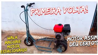 Walk Machine Caseiro Motor atrás !!! Deu ruim no Morro 😭😭😭