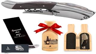 Semecca Wine Opener Professional Waiters Corkscrew Double Hinged Wine Key Wine