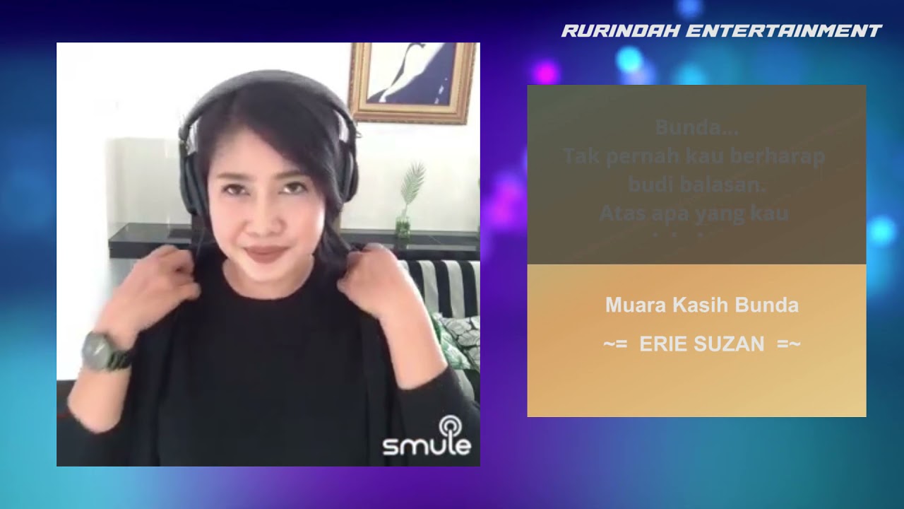 Karaoke Smule - Muara Kasih Bunda bareng ERIE SUZAN