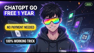 How to get ChatGPT Go Free for 1 Year | ChatGPT 5 Free for 1 Year